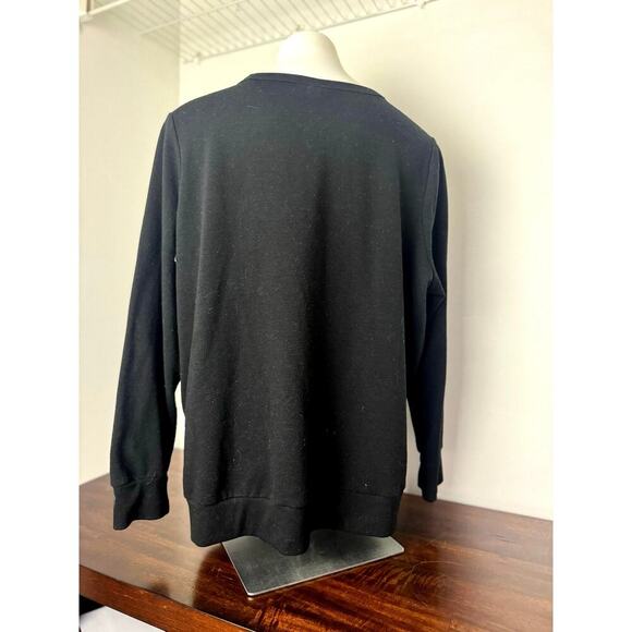 Torrid Black with Rhinestones Sweaters Size 3X - Picture 7 of 10
